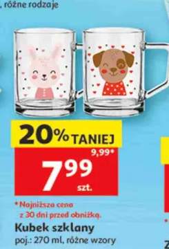 Kubek szklany 270ml