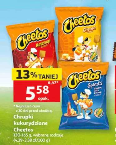 Chrupki kukurydziane Cheetos