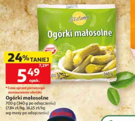 Ogórki małosolne Stefanek