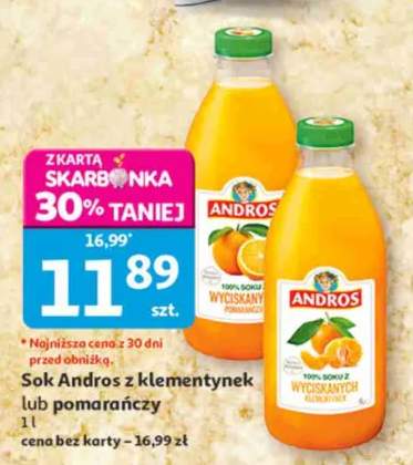 Sok Andros z klementynek