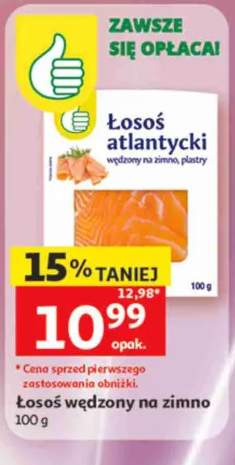 Łosoś wędzony na zimno