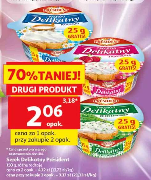 Serek Delikatny Président naturalny