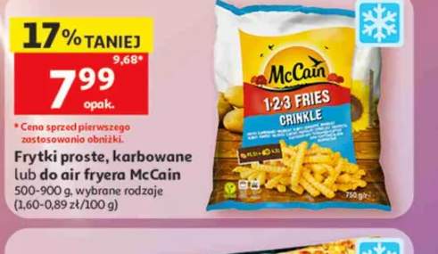 Frytki proste McCain