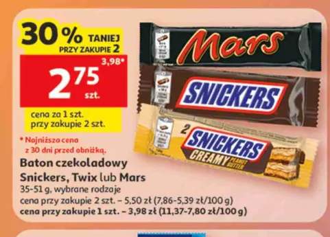 Baton czekoladowy Twix