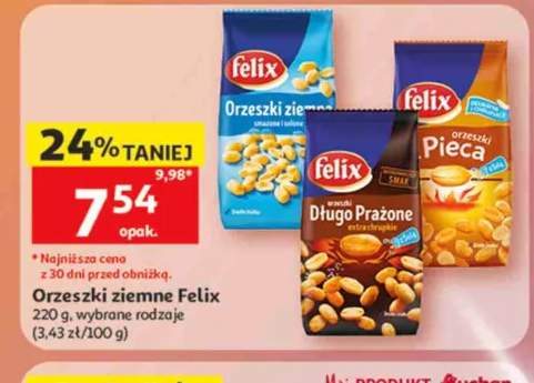 Orzeszki ziemne smażone i solone Felix