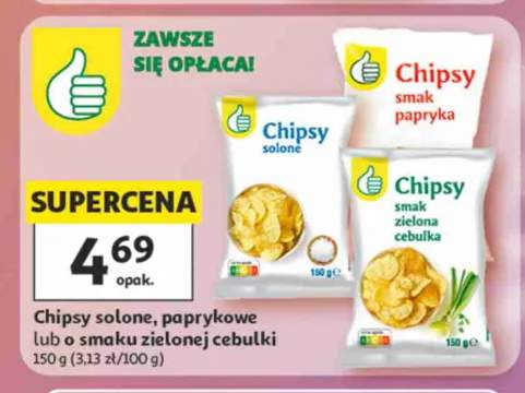 Chipsy paprykowe