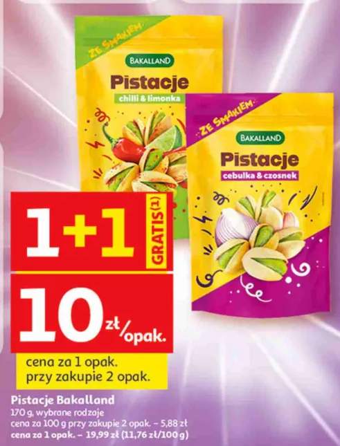 Pistacje chilli & limonka Bakalland
