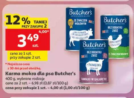 Karma mokra dla psa Butcher's
