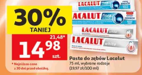 Pasta do zębów Lacalut flora