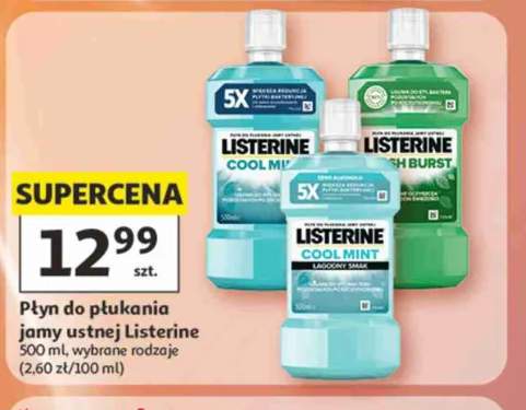 Płyn do płukania jamy ustnej Listerine Fresh Burst