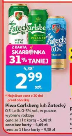Piwo Žatecký 0,5l