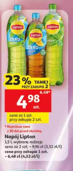 Napój Lipton 1,5l