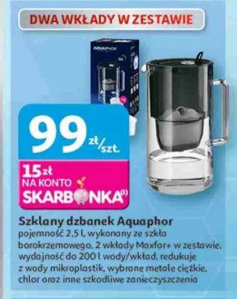 Szklany dzbanek Aquaphor 2,5l