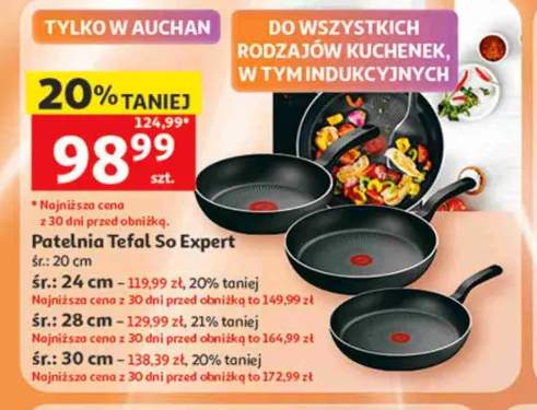 Patelnia Tefal So Expert śr. 20cm