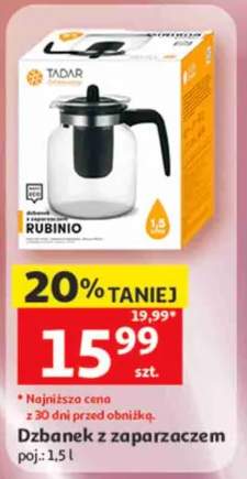 Dzbanek z zaparzaczem Tadar 1,5l