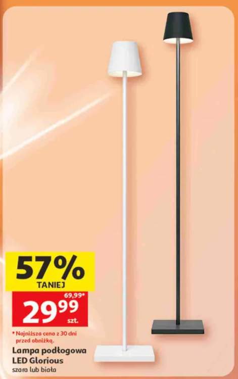 Lampa podłogowa LED Glorious