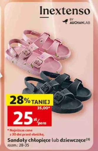 Sandały chłopięce Inextenso rozm. 28-35