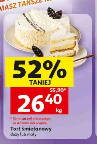 Tort śmietanowy mały