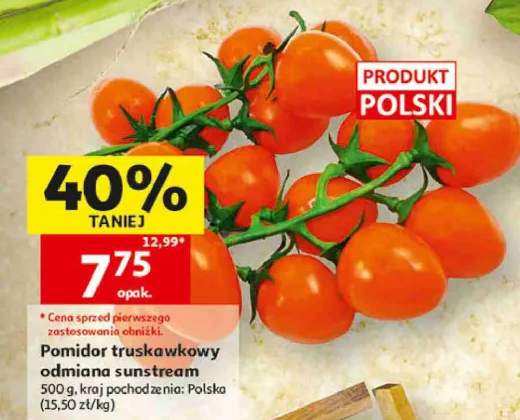Pomidor truskawkowy odmiana sunstream polski