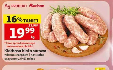 Kiełbasa biała surowa