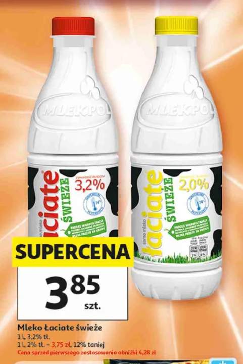 Mleko Łaciate świeże 2%