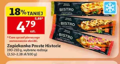 Zapiekanka Proste Historie 190-210g