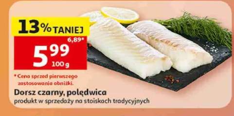 Dorsz czarny polędwica
