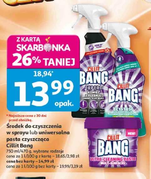 Środek do czyszczenia w sprayu Cillit Bang