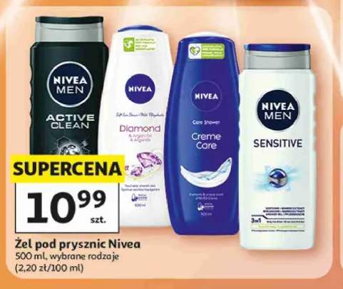 Żel pod prysznic Nivea Men Active Clean