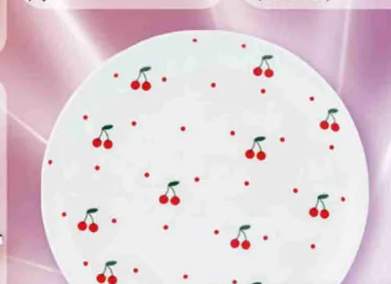 Talerz deserowy z porcelany śr. 20cm