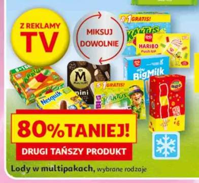 Lody Nesquik w multipakach