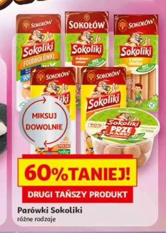 Parówki Sokołów Sokoliki Foodbolówki