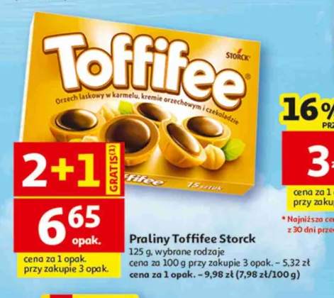 Praliny Toffifee Storck