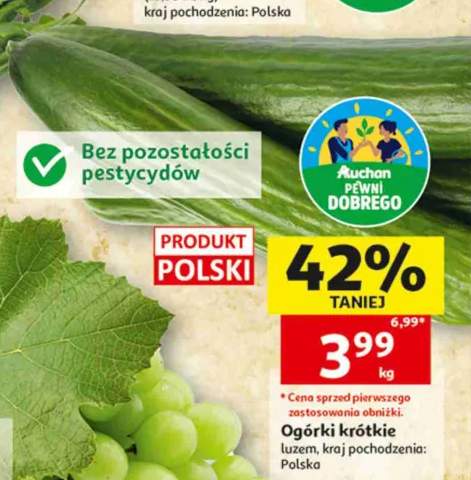 Ogórki krótkie polskie