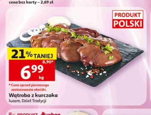 Wątroba z kurczaka luzem