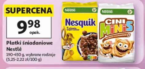 Płatki śniadaniowe Nestlé Nesquik 190-450g