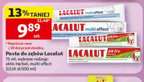 Pasta do zębów Lacalut aktiv Herbal