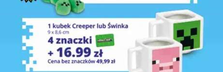 Kubek Minecraft Creeper 9x8,6cm