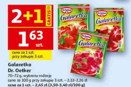 Galaretka truskawkowa Dr. Oetker