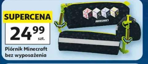 Piórnik Minecraft bez wyposażenia
