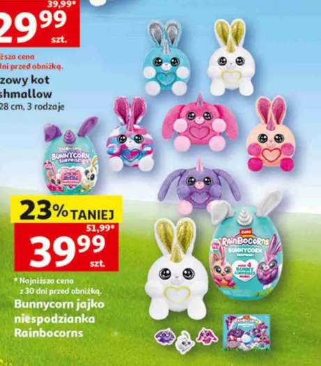 Bunnycorn jajko niespodzianka Rainbocorns