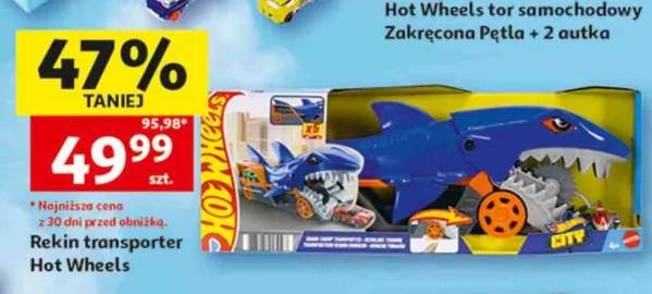 Rekin transporter Hot Wheels