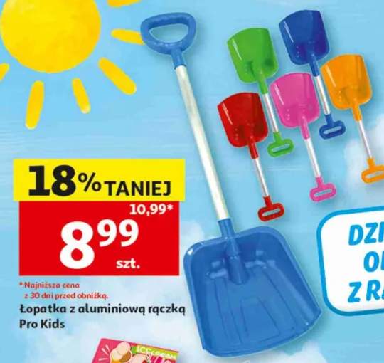 Łopatka z aluminiową rączką Pro Kids