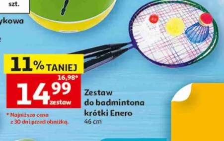 Zestaw do badmintona krótki Enero 46cm