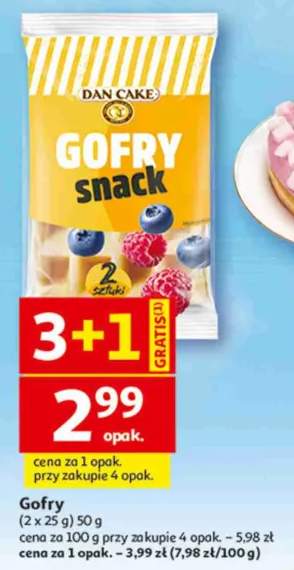 Gofry snack Dan Cake 2-pak 25g