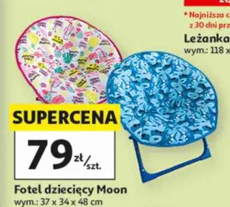 Fotel dziecięcy Moon 37x34x48cm