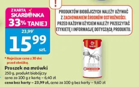 Proszek na mrówki VACO