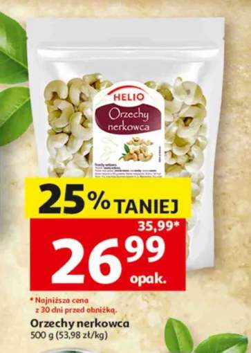 Orzechy nerkowca Helio