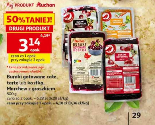Warzywa gotowane Auchan