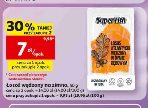 Łosoś wędzony na zimno SuperFish